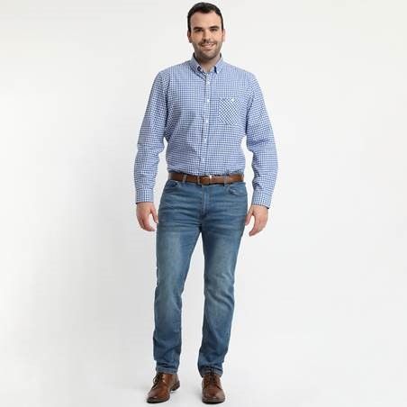 Camisa Oxford Check