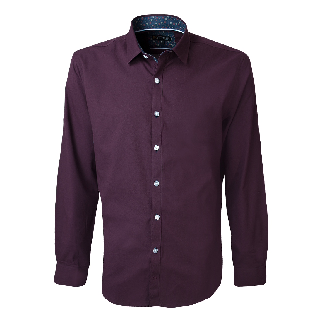 Camisa Jacquard  Slim Fit