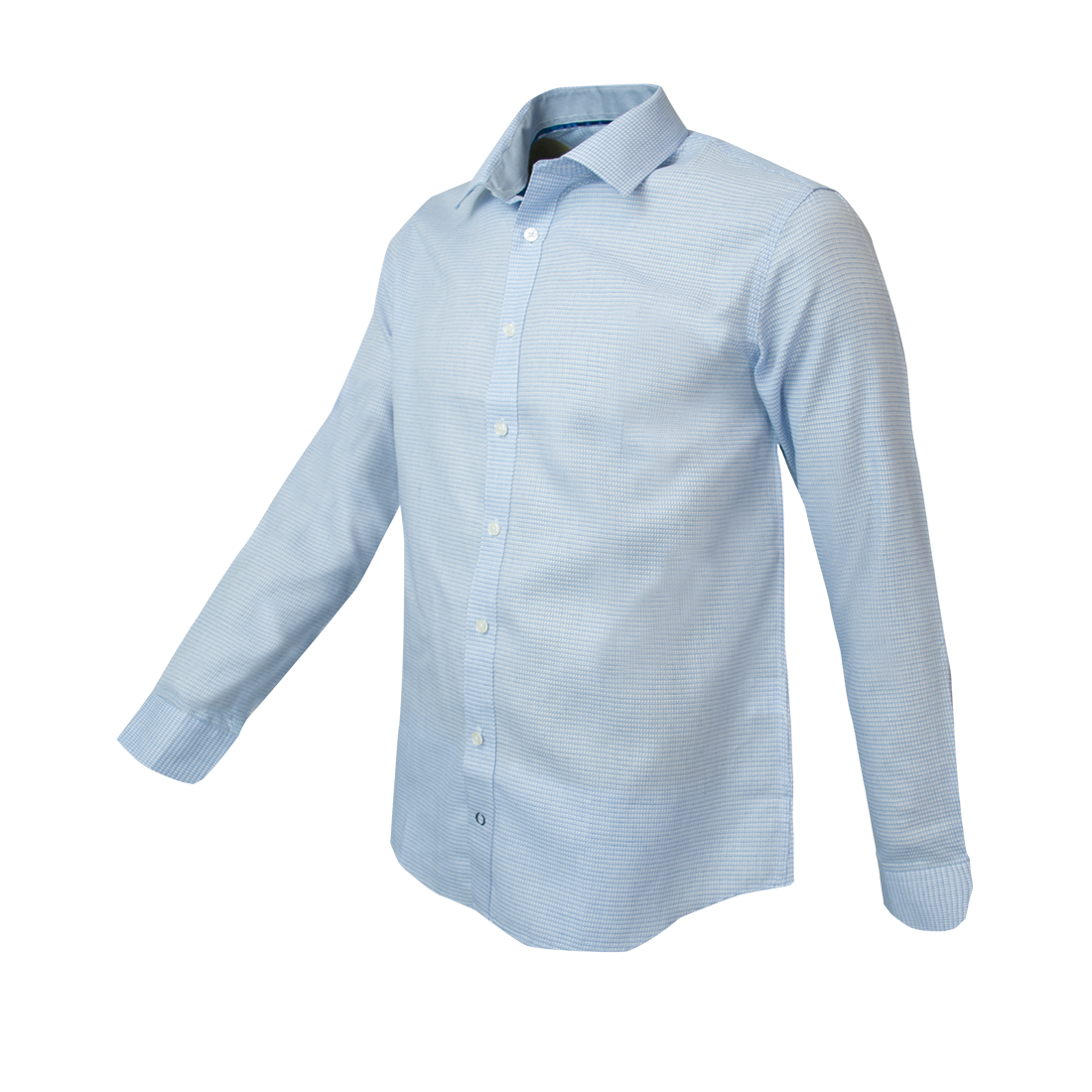 Camisa Fantasía Jacquard Slim Fit