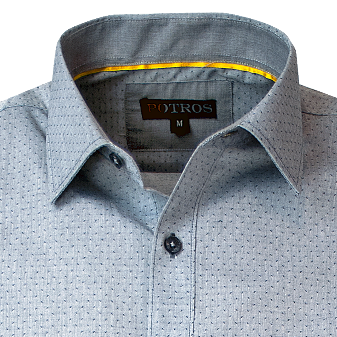 Camisa Fantasía Jacquard Slim Fit