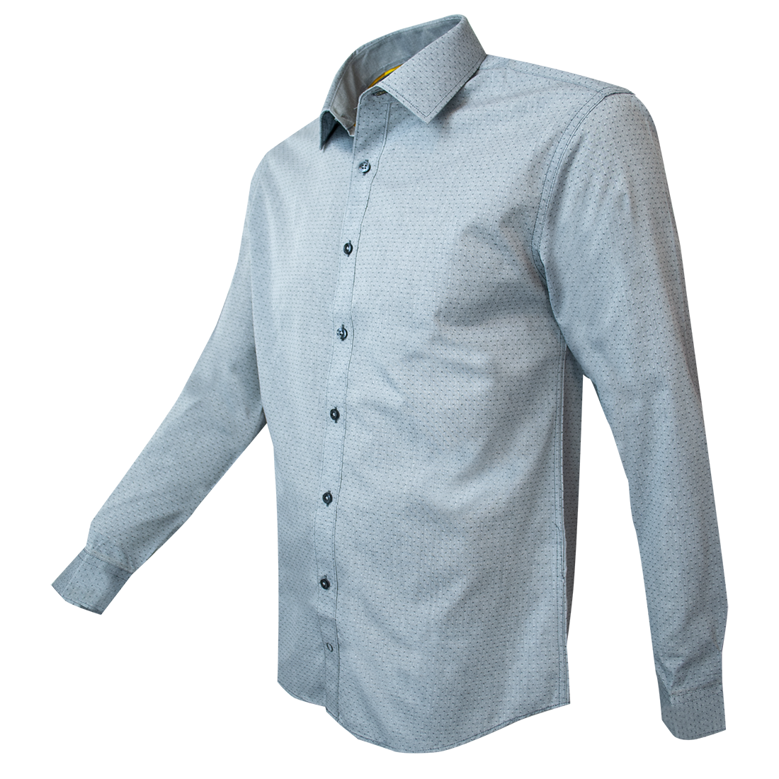 Camisa Fantasía Jacquard Slim Fit