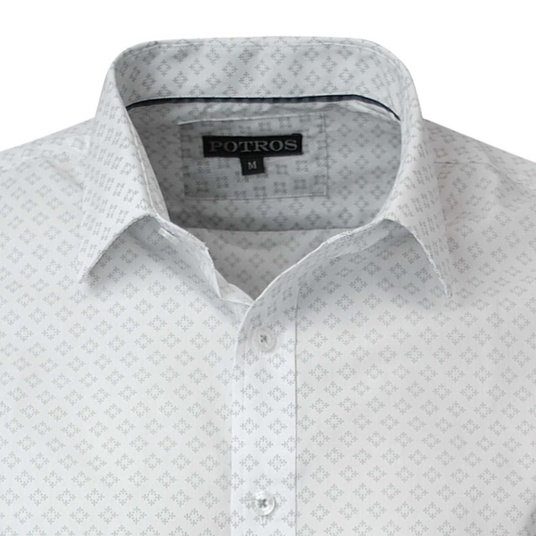 Camisa Fantasía Jacquard Slim Fit