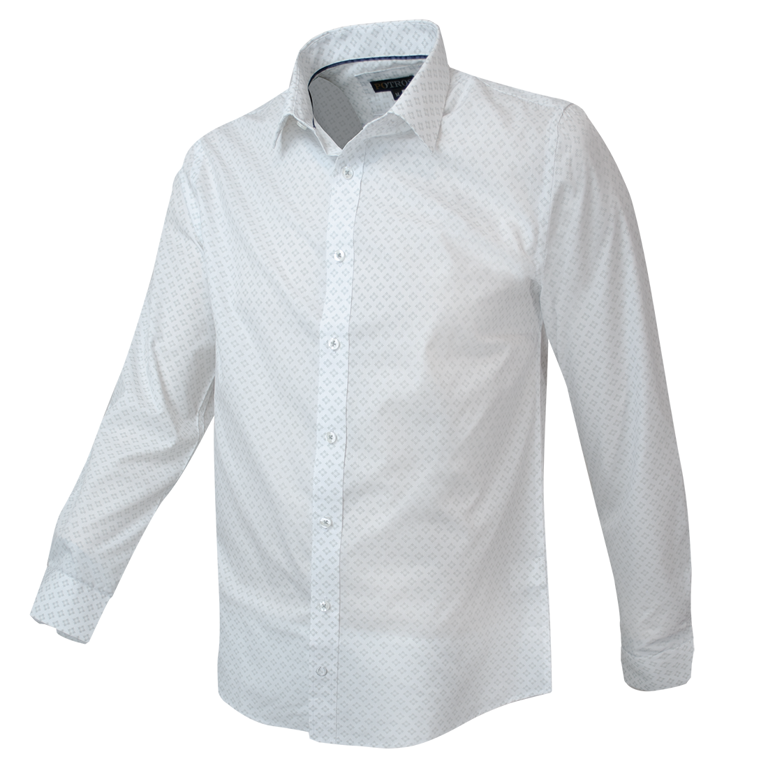 Camisa Fantasía Jacquard Slim Fit