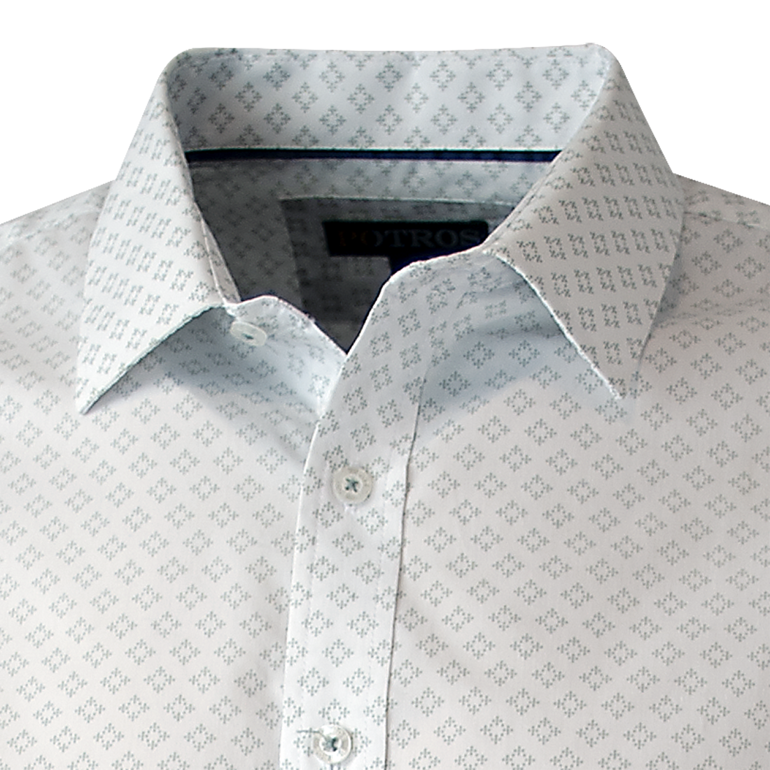 Camisa Trevira Estampada Slim Fit