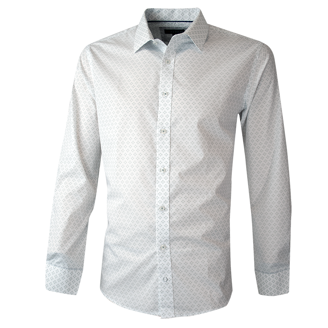 Camisa Trevira Estampada Slim Fit