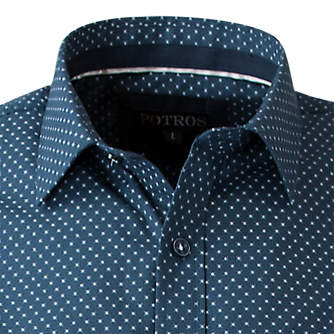 Camisa Trevira Estampada Slim Fit