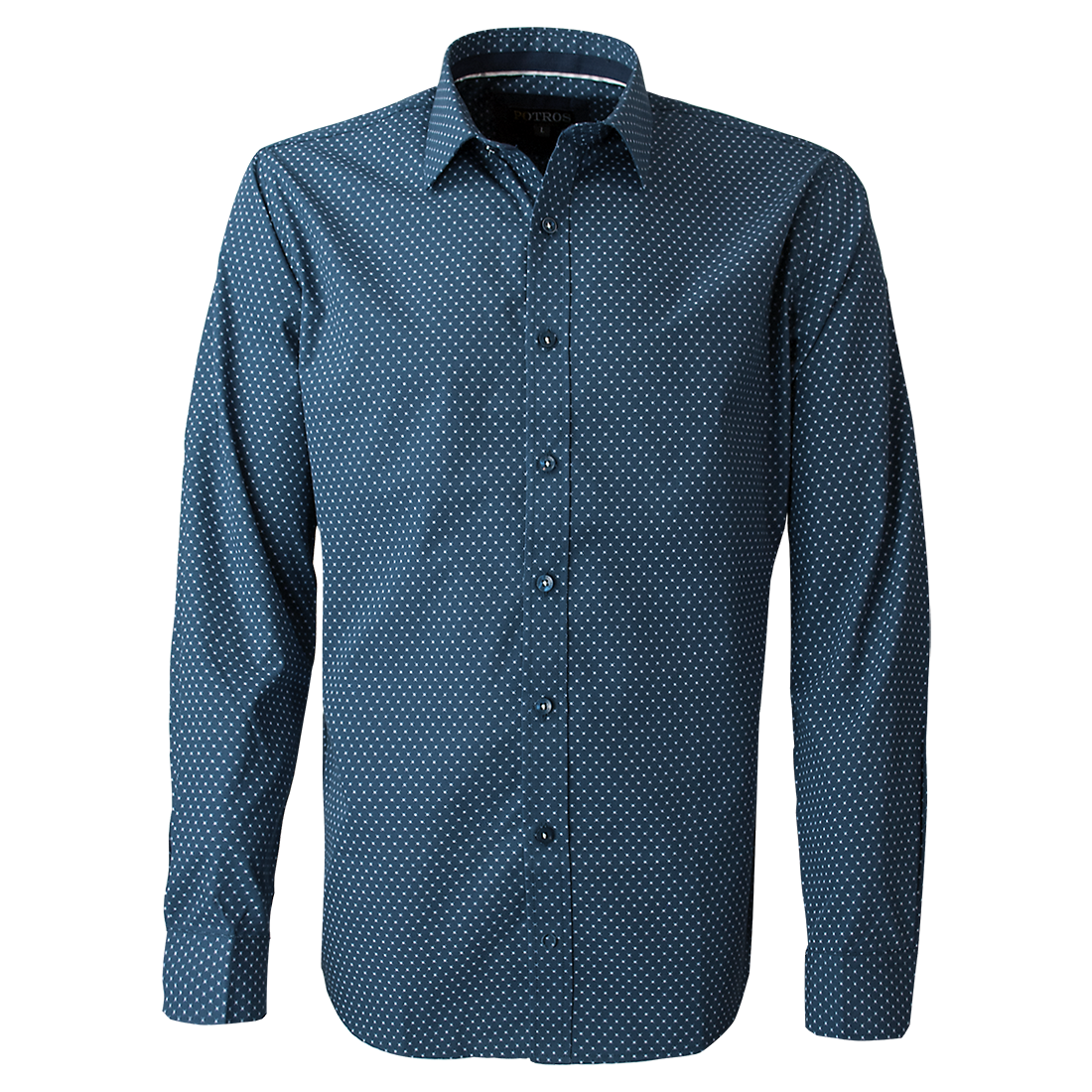 Camisa Trevira Estampada Slim Fit