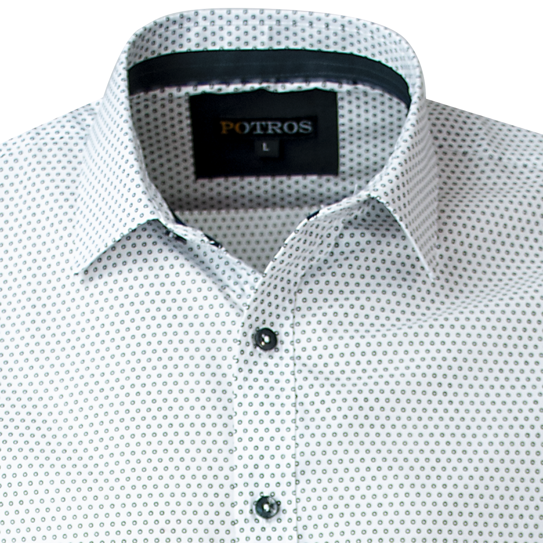 Camisa Trevira Estampada Slim Fit