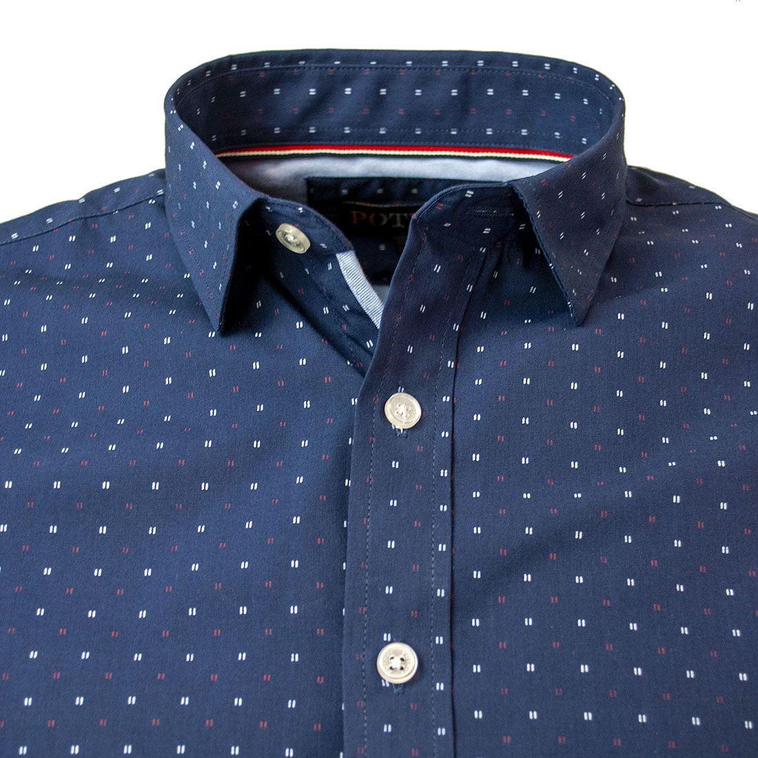 Camisa Sport Estampada Slim Fit