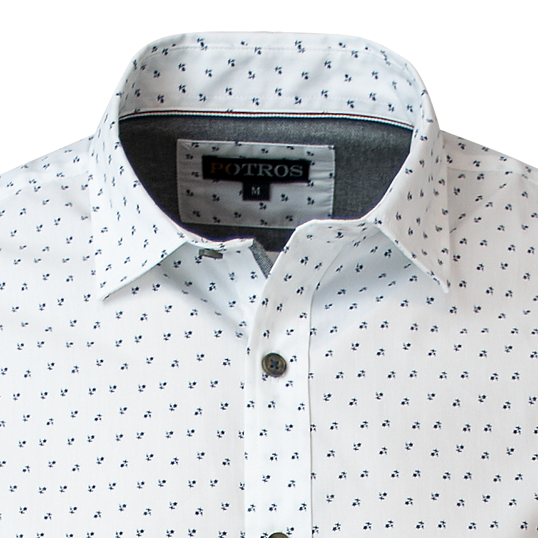 Camisa Sport Estampada Slim Fit