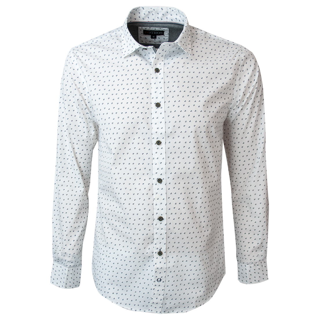 Camisa Sport Estampada Slim Fit