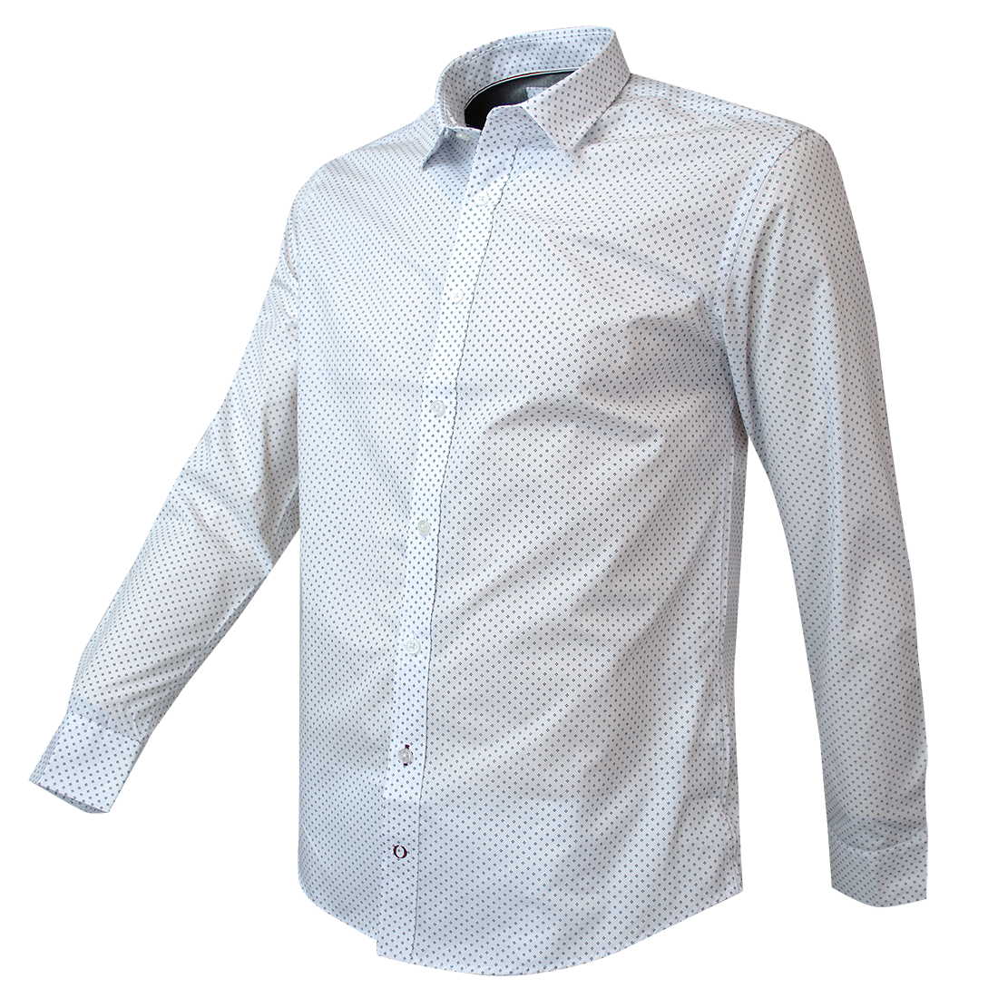 Camisa Sport Estampada Slim Fit