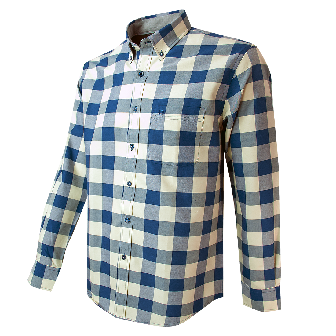 Camisa Oxford Fantasía Regular Fit