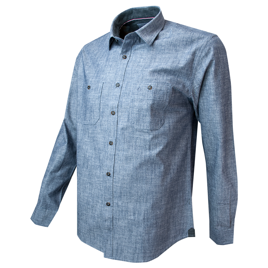 Camisa Doble Bolsillo Slim Fit