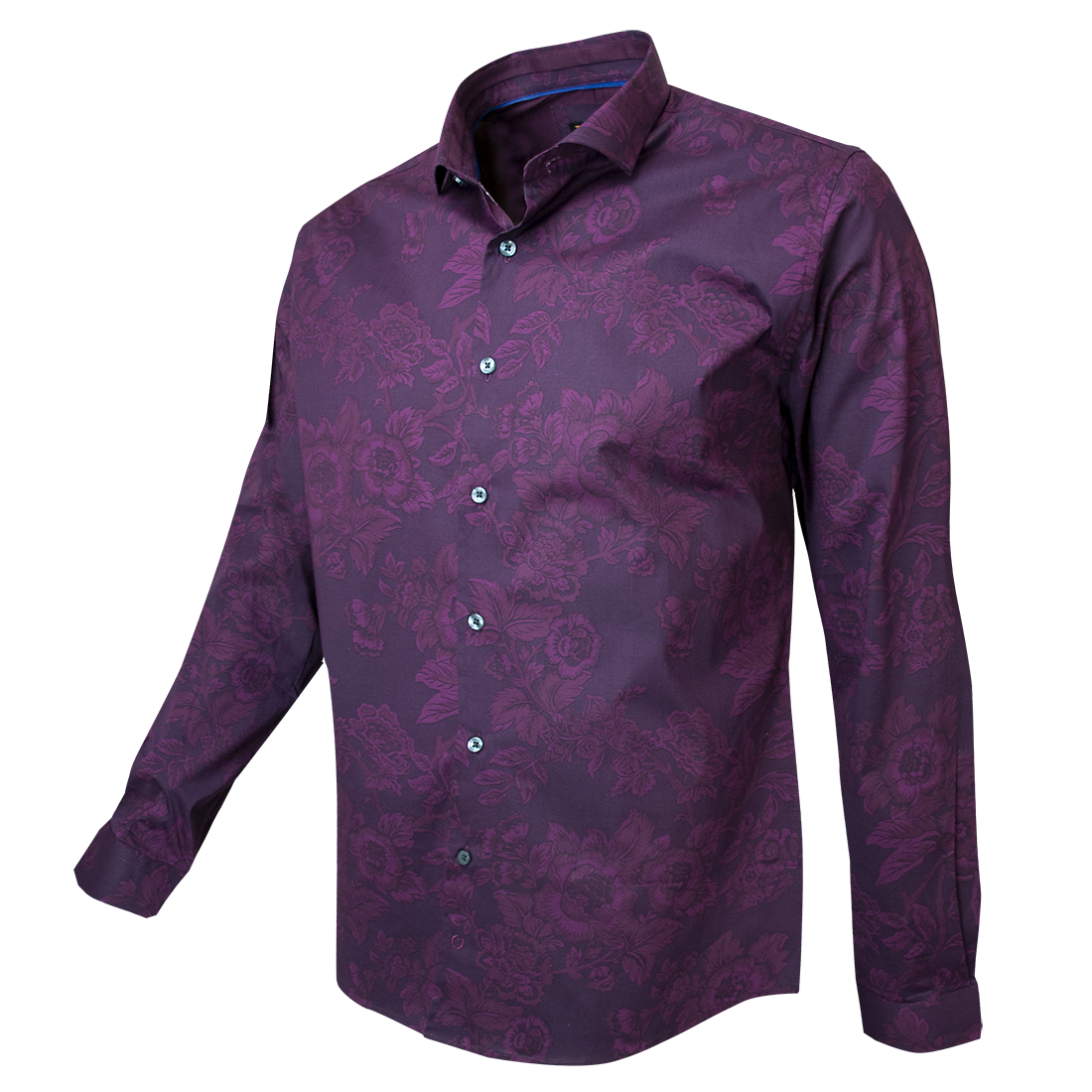 Camisa Estampada Spandex Ultra Slim