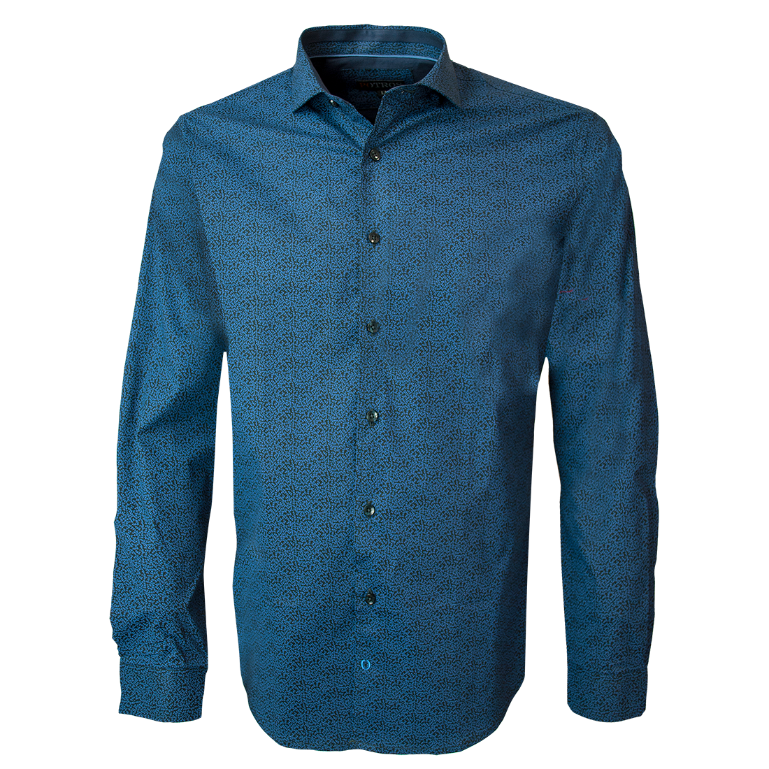 Camisa Estampada Spandex Ultra Slim