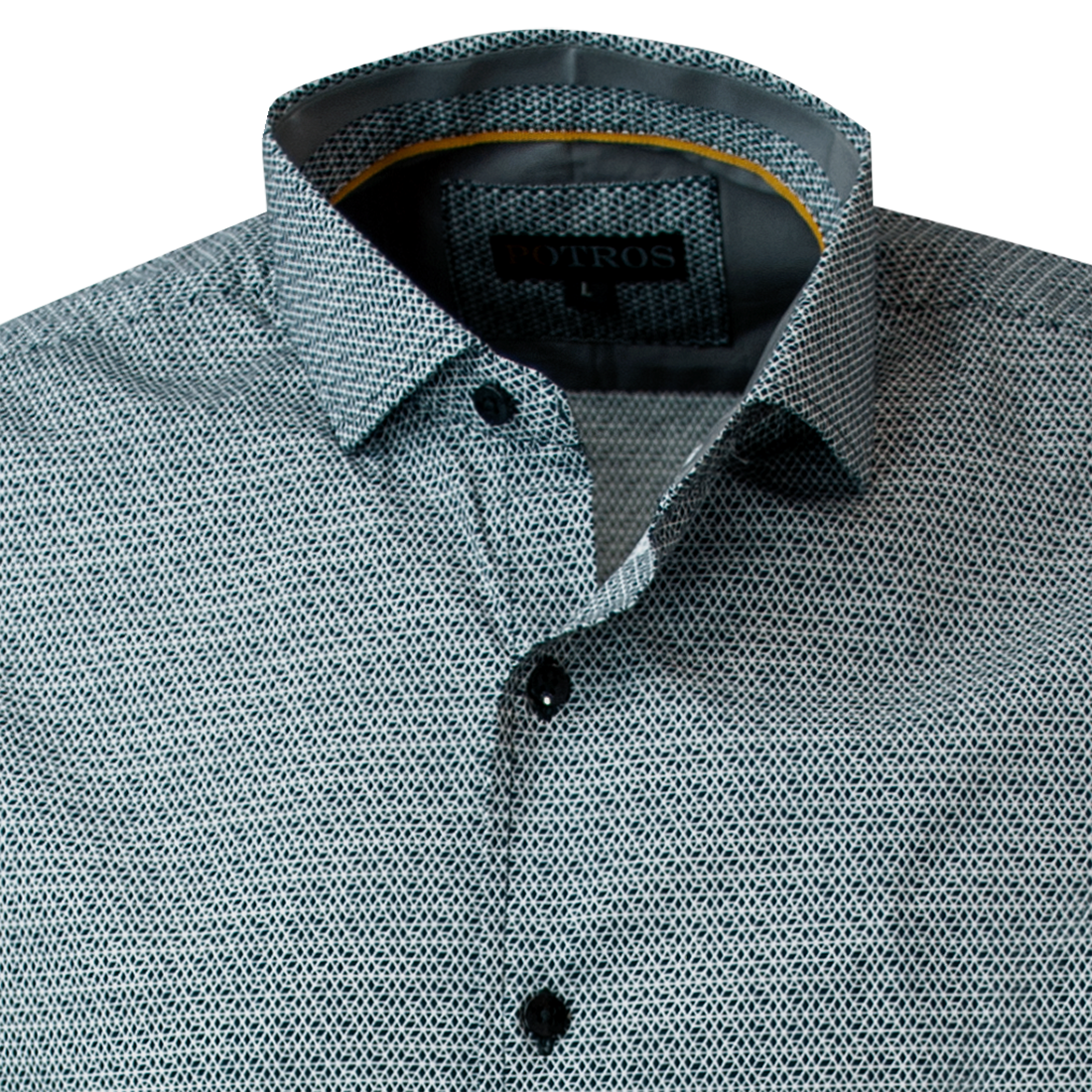 Camisa Estampada Spandex Ultra Slim