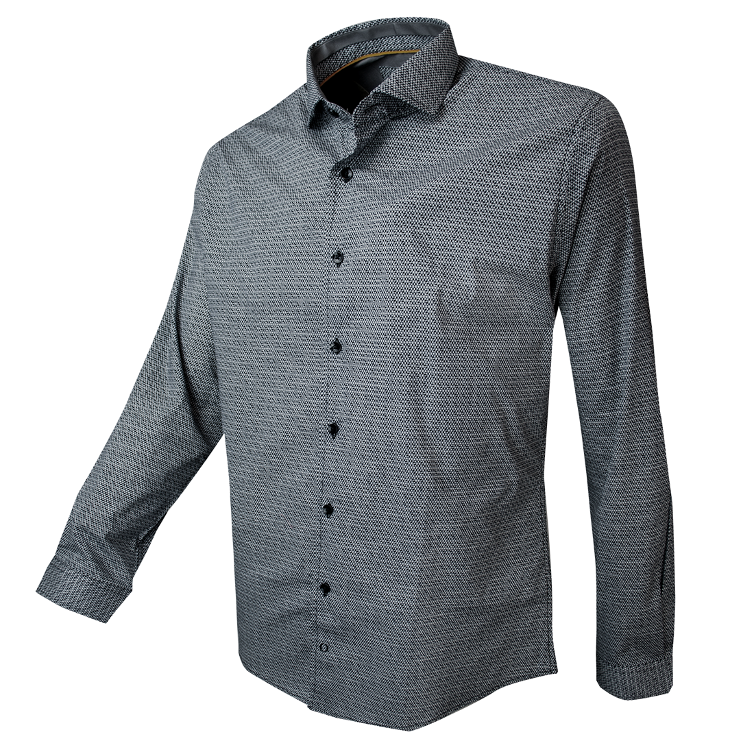 Camisa Estampada Spandex Ultra Slim