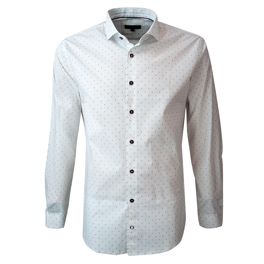 Camisa Estampada Spandex Ultra Slim