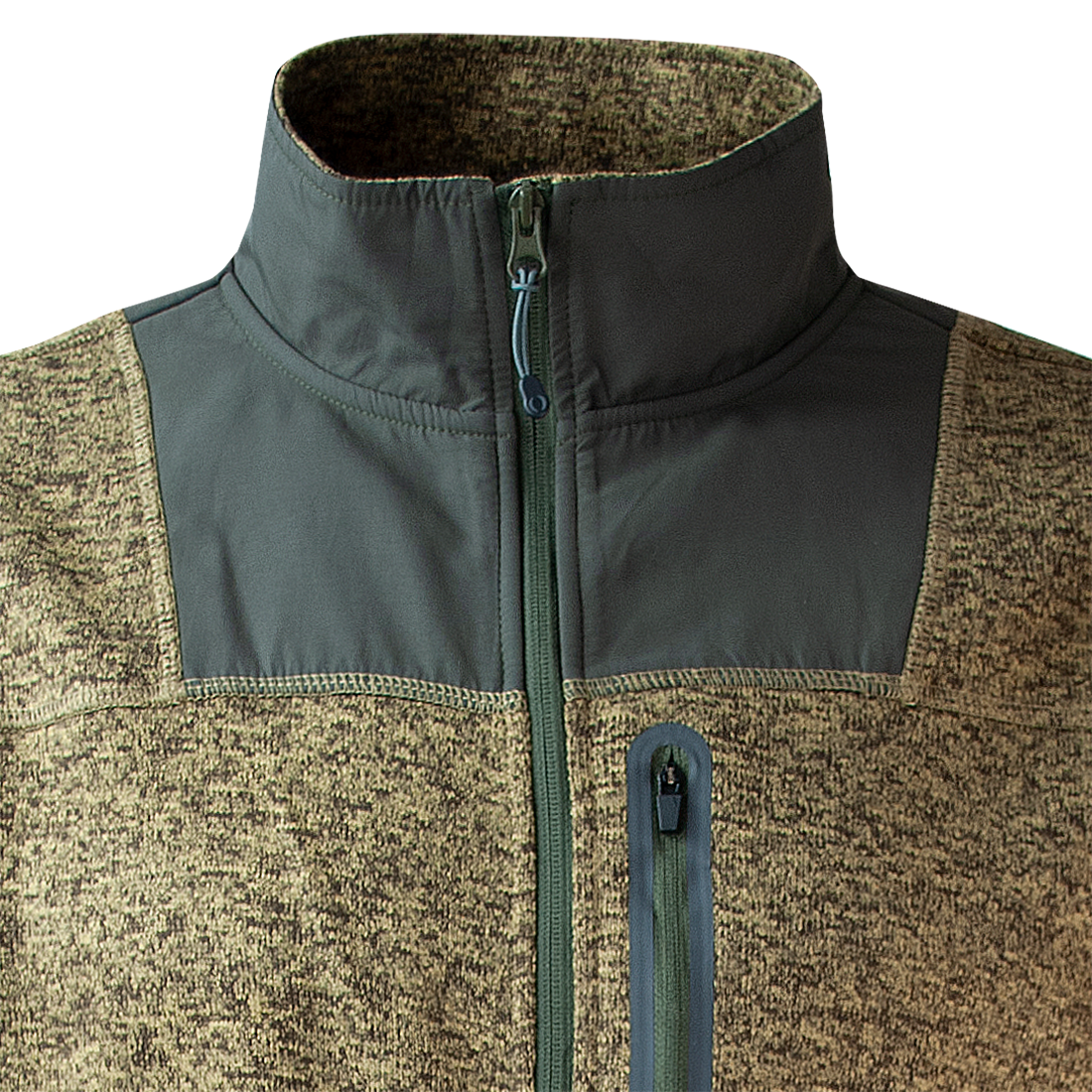 Polar Knitted Full Zipper 