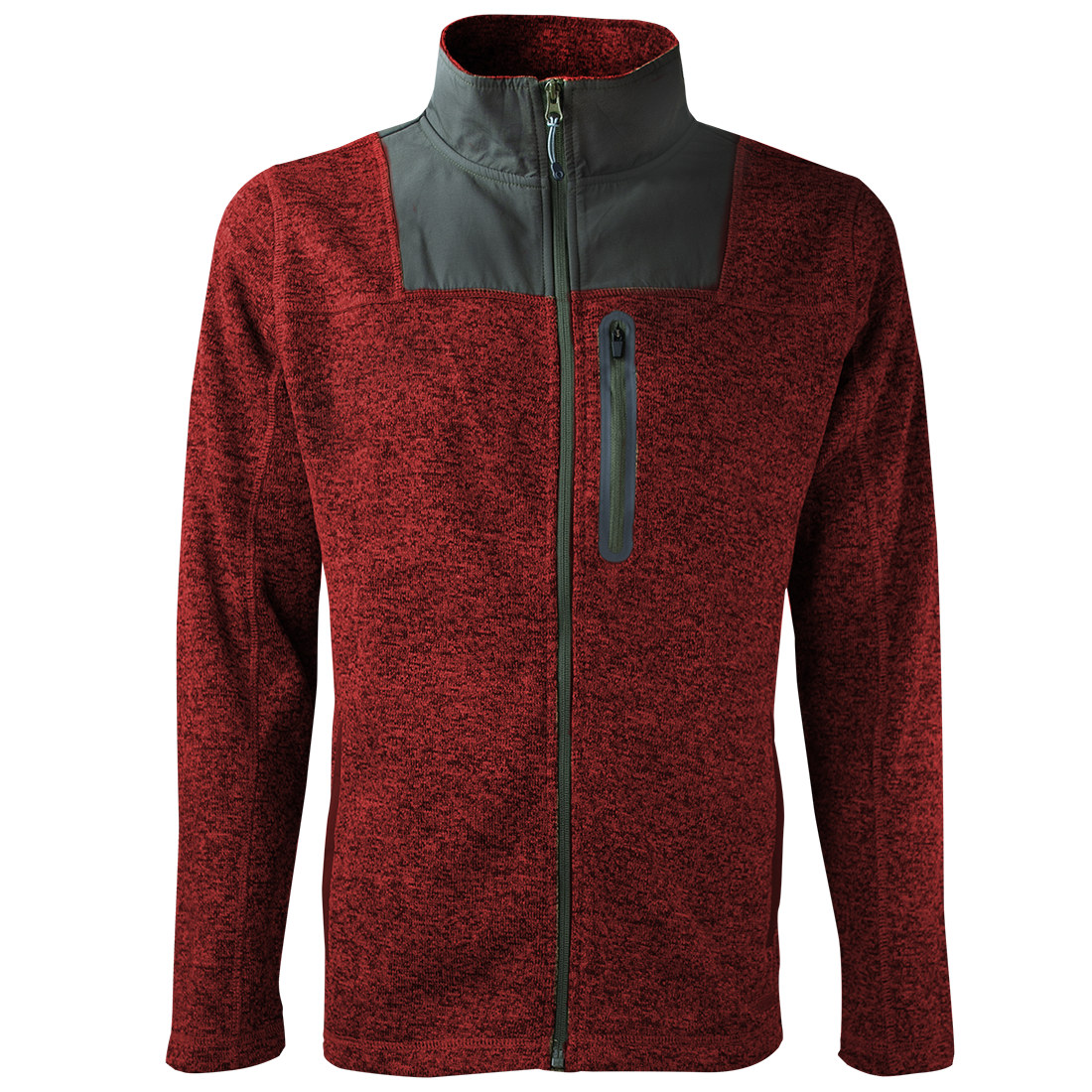Polar Knitted Full Zipper 