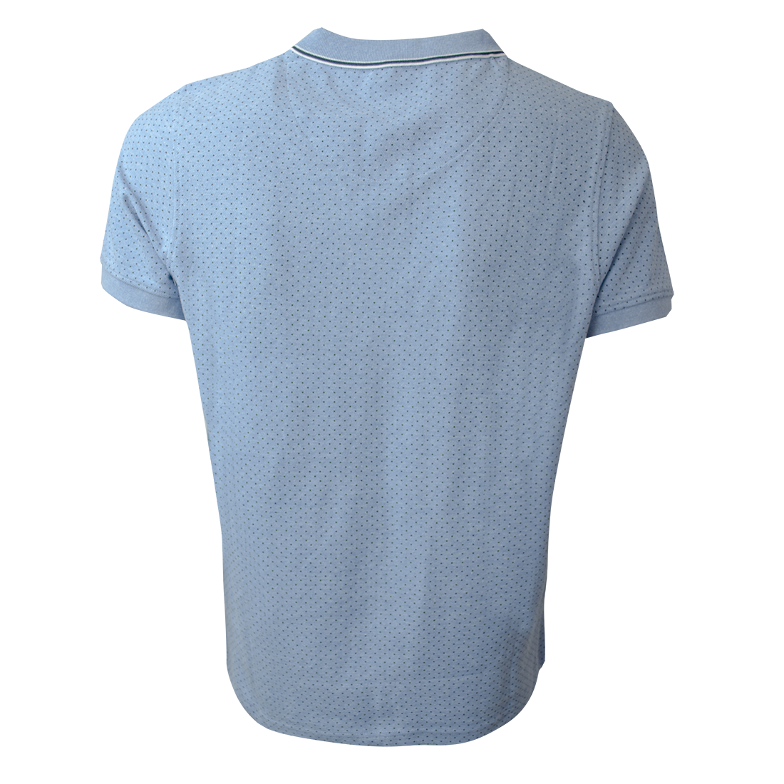 Polera Pique Melange Estampada 