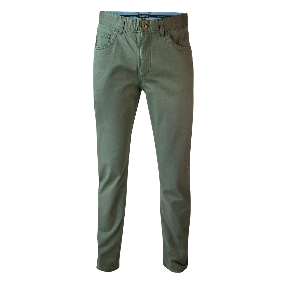 Pantalón Gabardina Spandex 5 Bolsillos Slim Fit