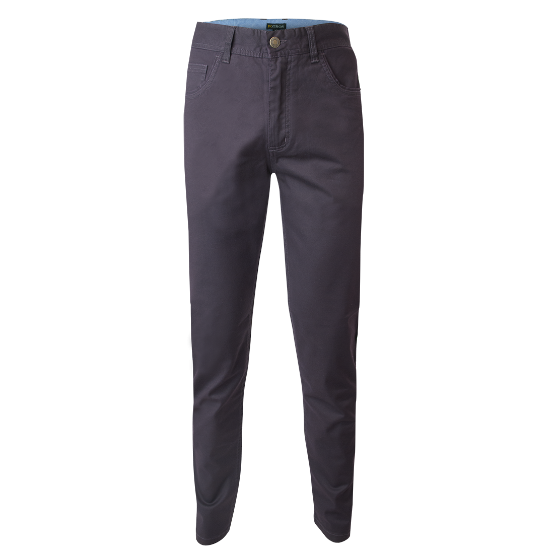 Pantalón Gabardina Spandex 5 Bolsillos Slim Fit