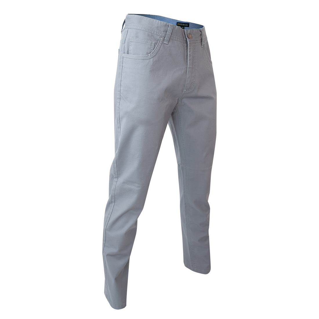 Pantalón Gabardina Spandex 5 Bolsillos Slim Fit