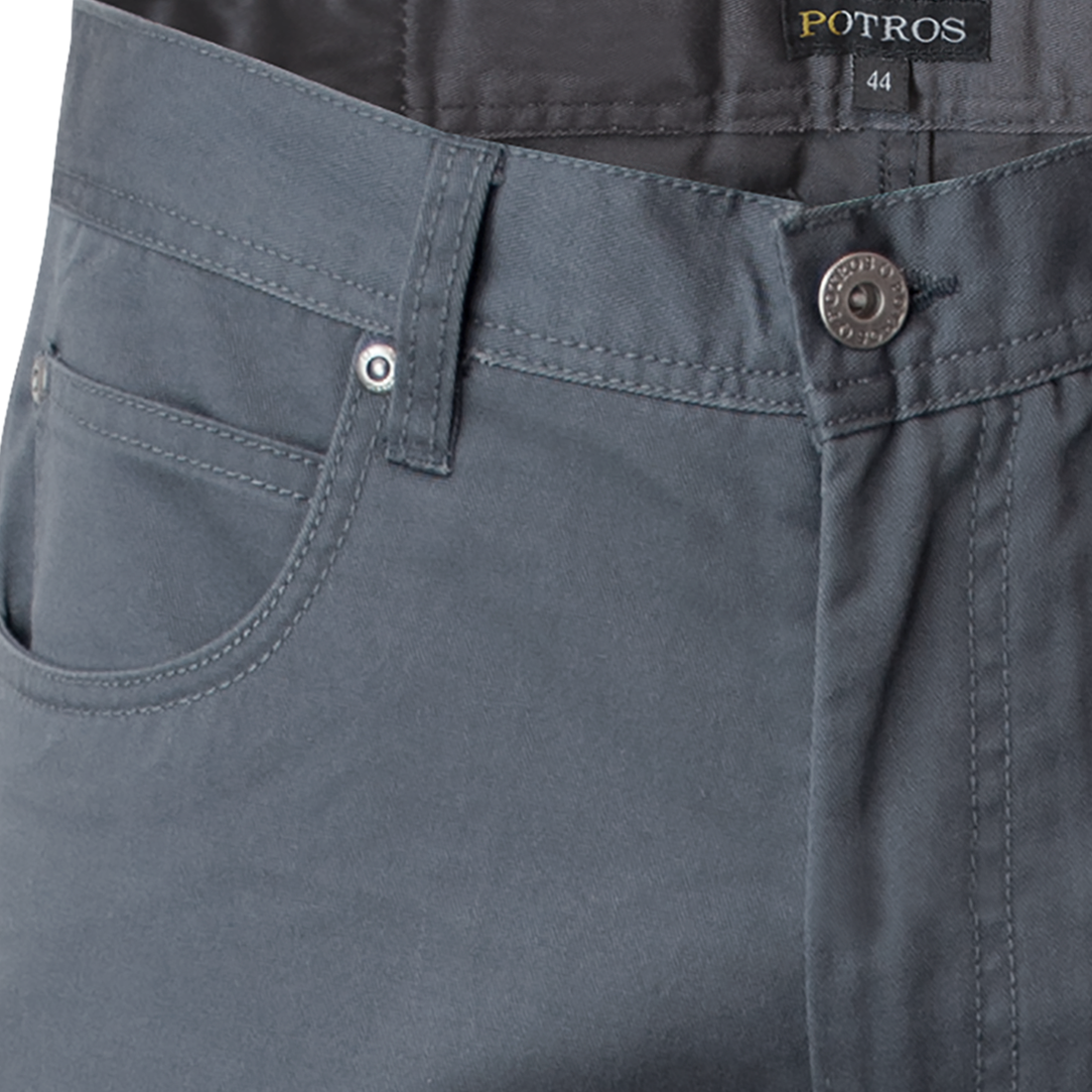 Pantalón Gabardina 5 Bolsillos Regular Fit