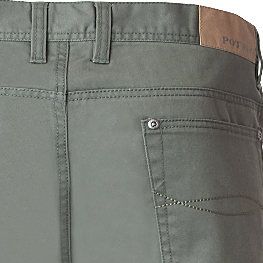 Pantalón Gabardina 5 Bolsillos Regular Fit