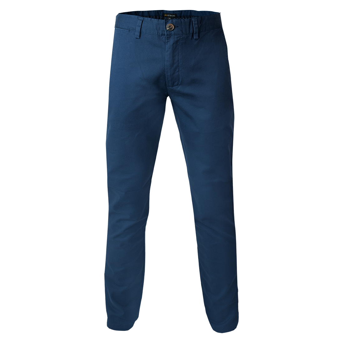 Pantalón Gabardina Spandex Frente Plano Slim Fit