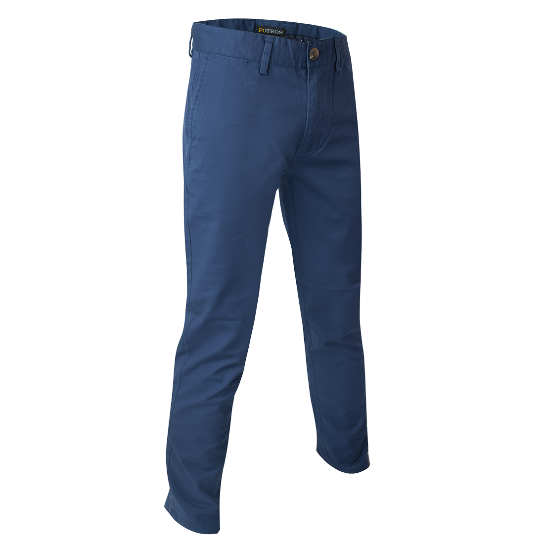 Pantalón Gabardina Spandex Frente Plano Slim Fit