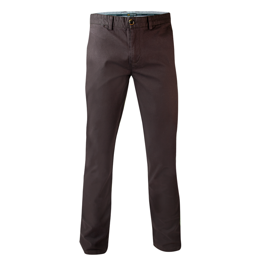 Pantalón Gabardina Spandex Frente Plano Slim Fit