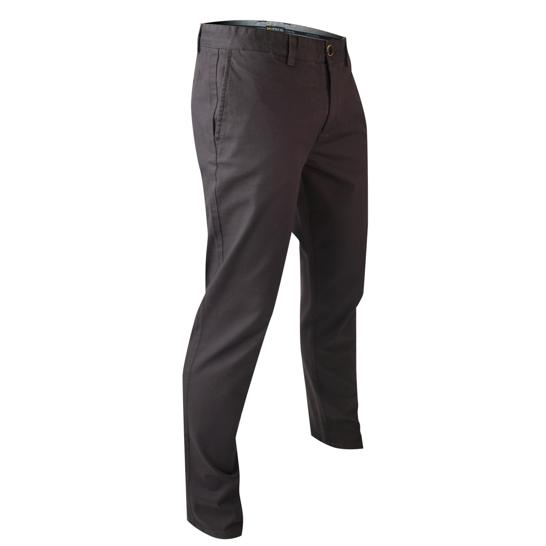 Pantalón Gabardina Spandex Frente Plano Slim Fit