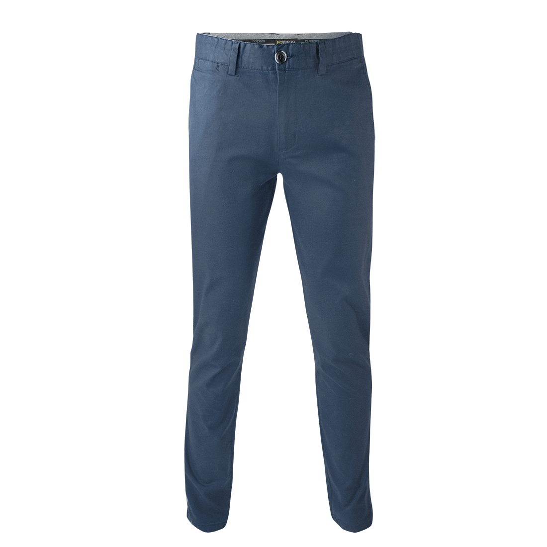 Pantalón Gabardina Spandex Frente Plano Slim Fit