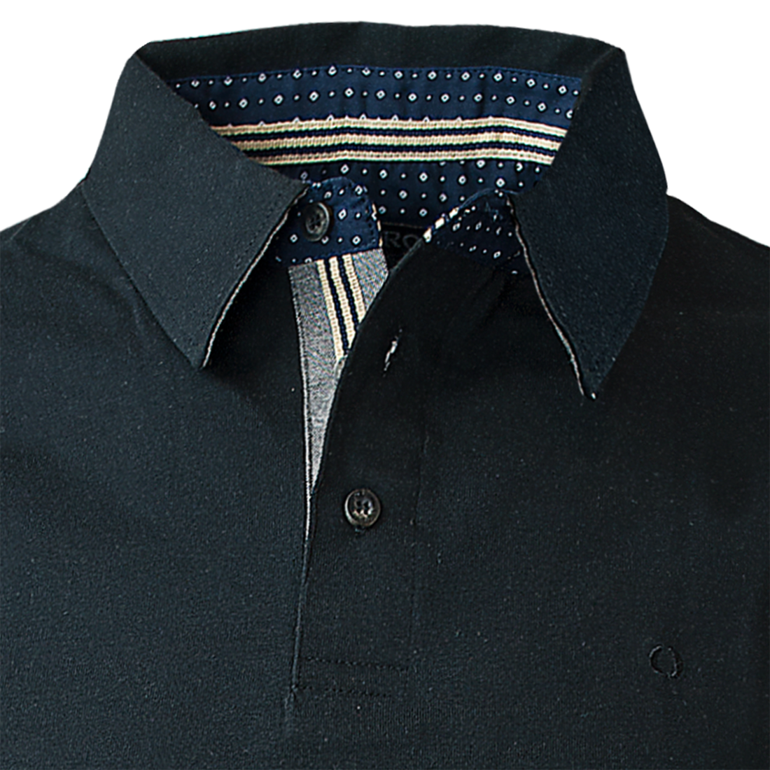 Polera Jersey Cuello Camisero 