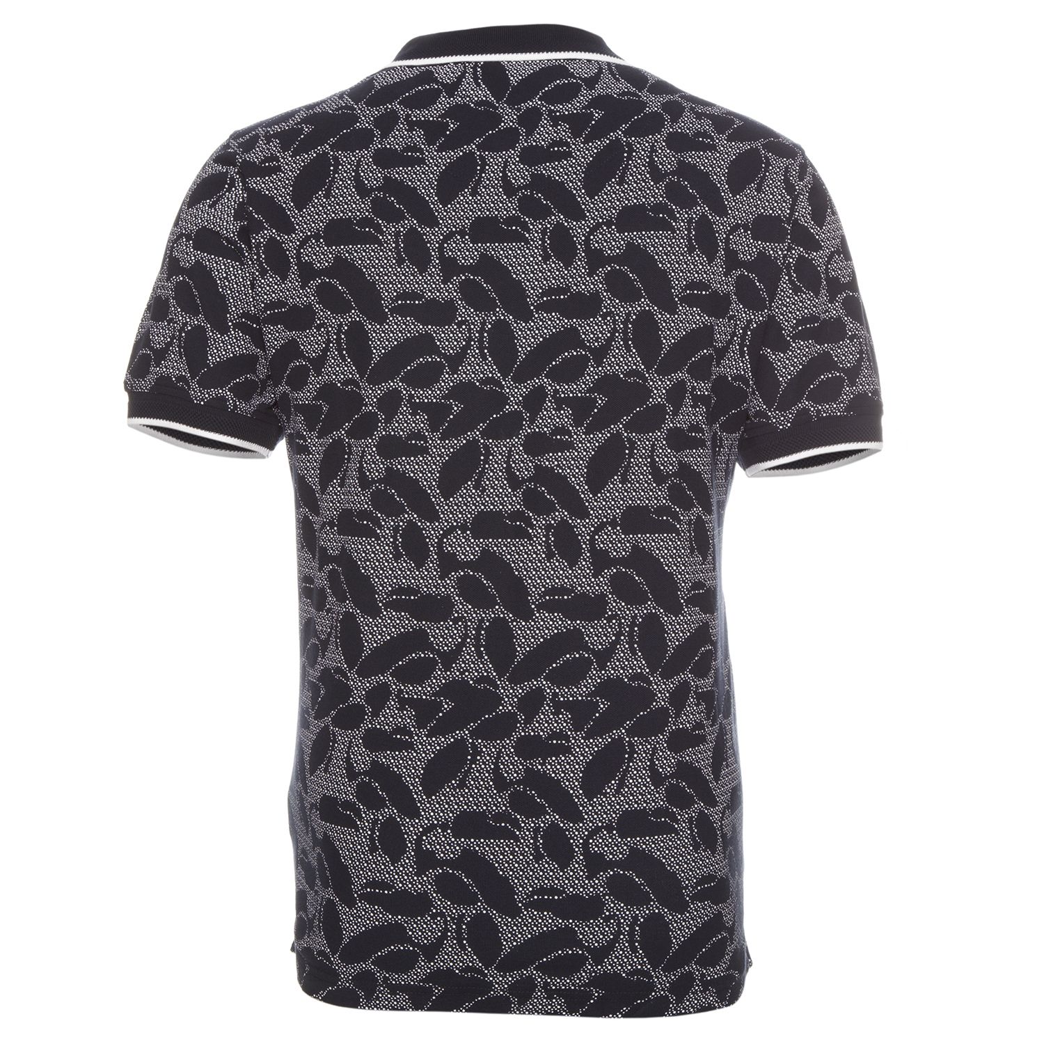 Polera Pique Melange Estampada