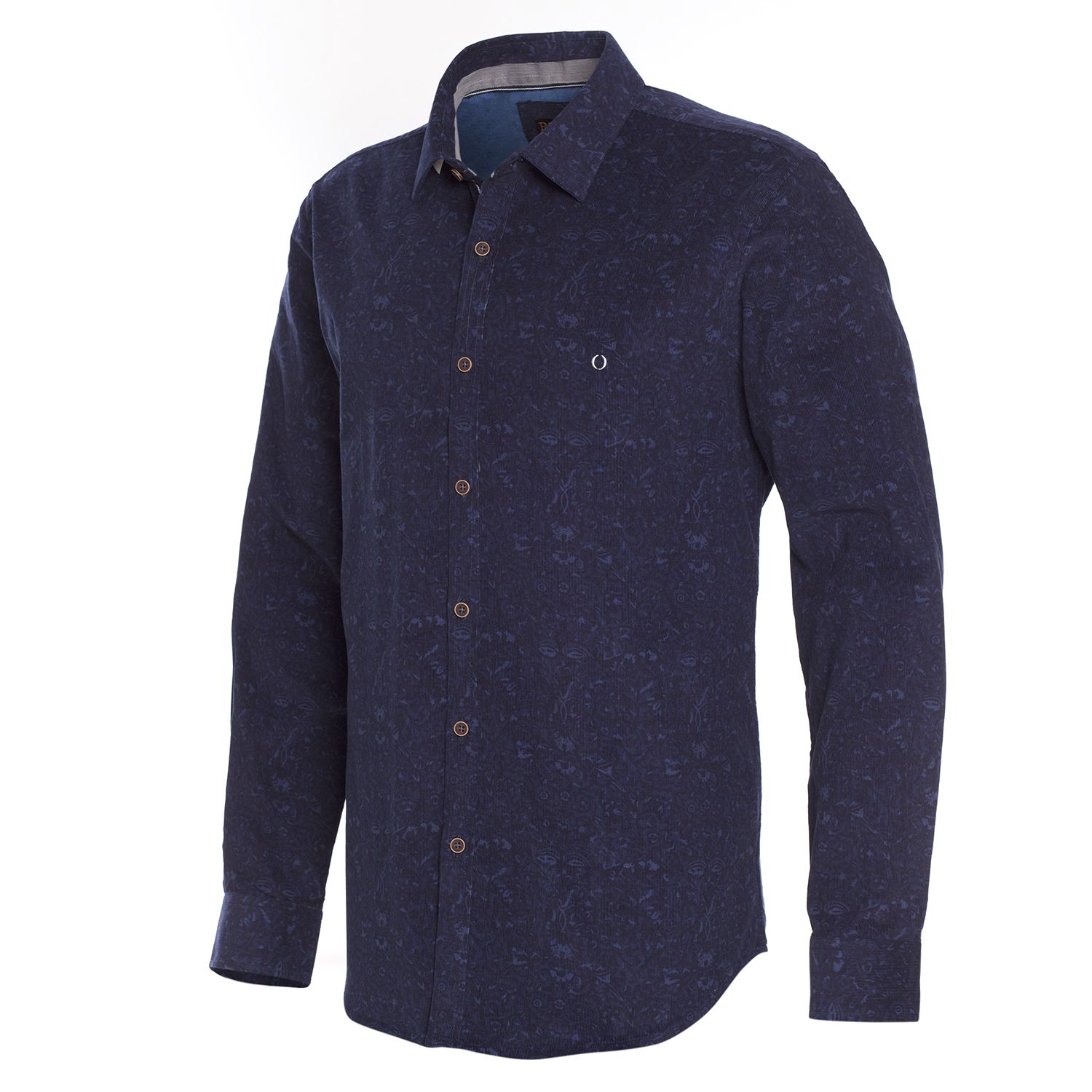 Camisa Cotelé Estampada