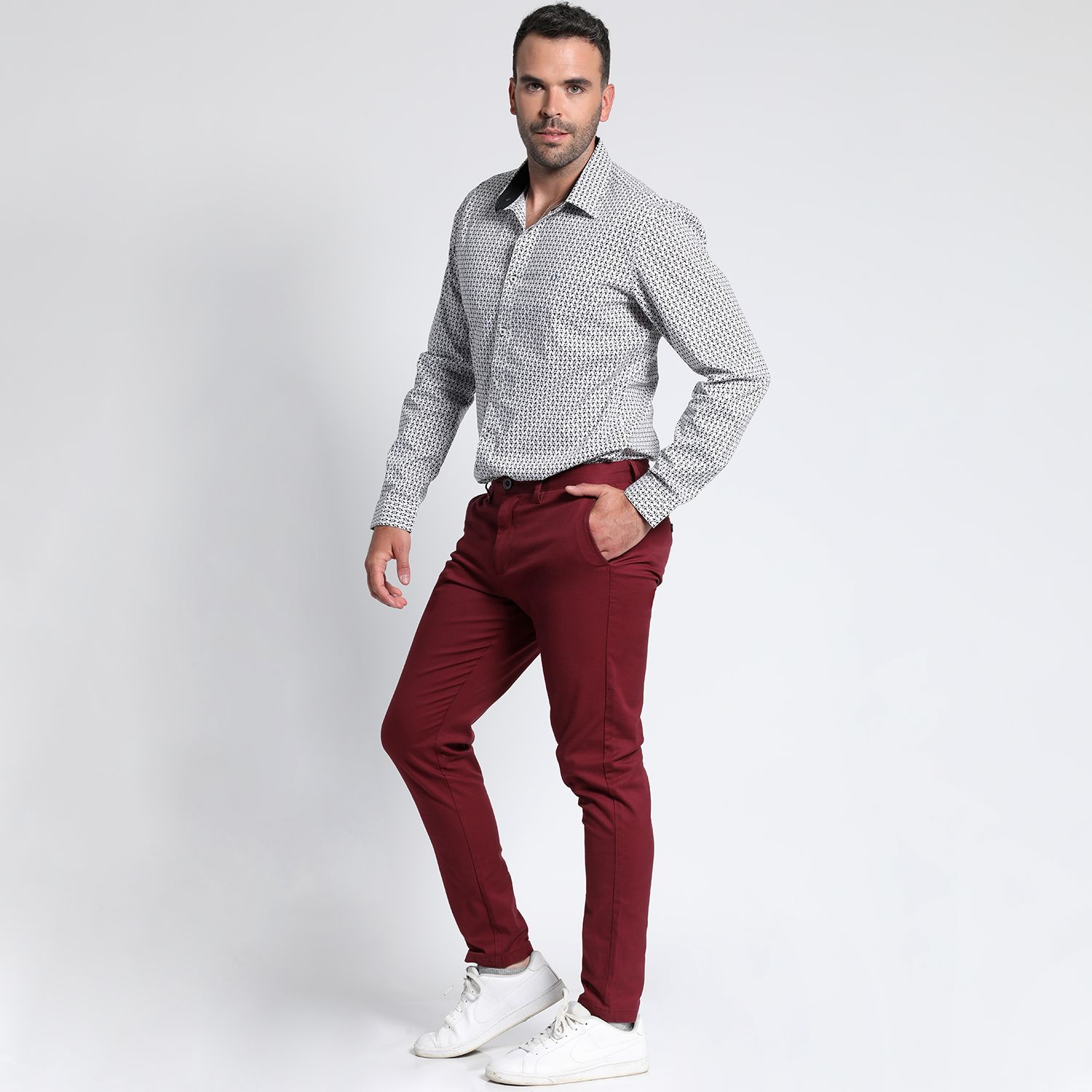 Pantalón Frente Plano Ultra Slim