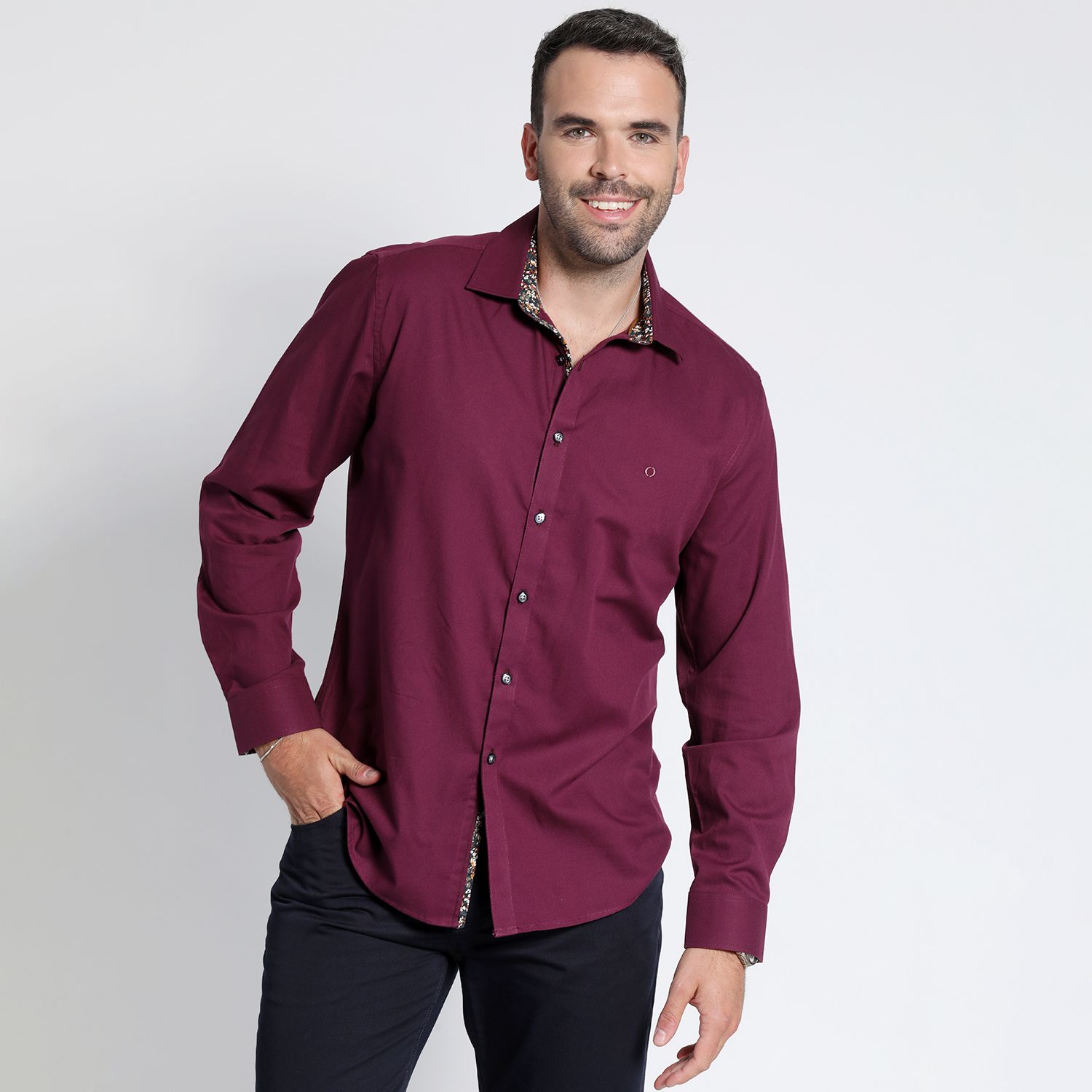 Camisa Jacquard 