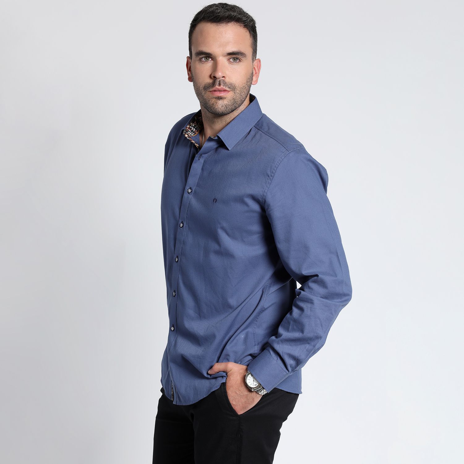 Camisa Jacquard 