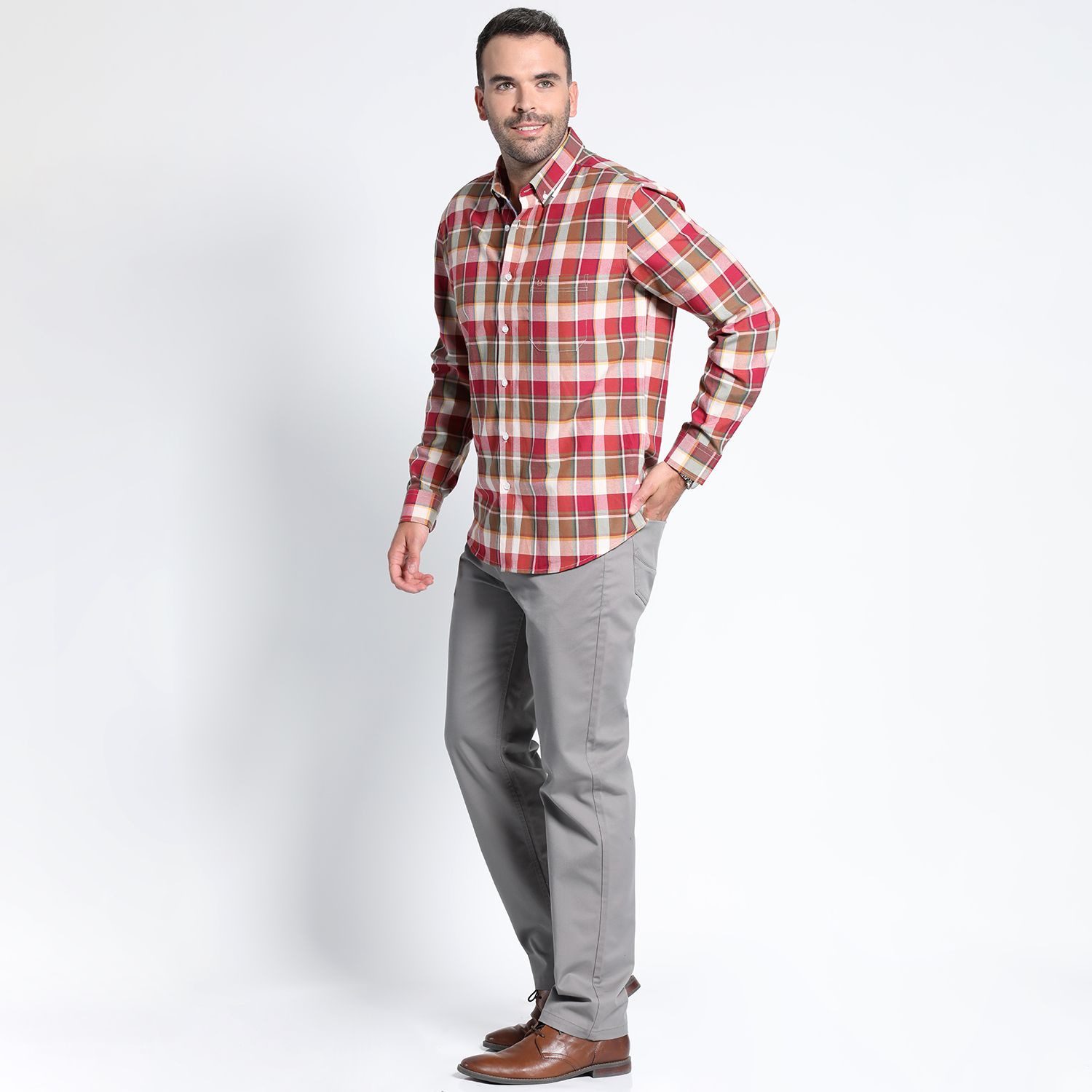 Camisa Oxford Fantasia