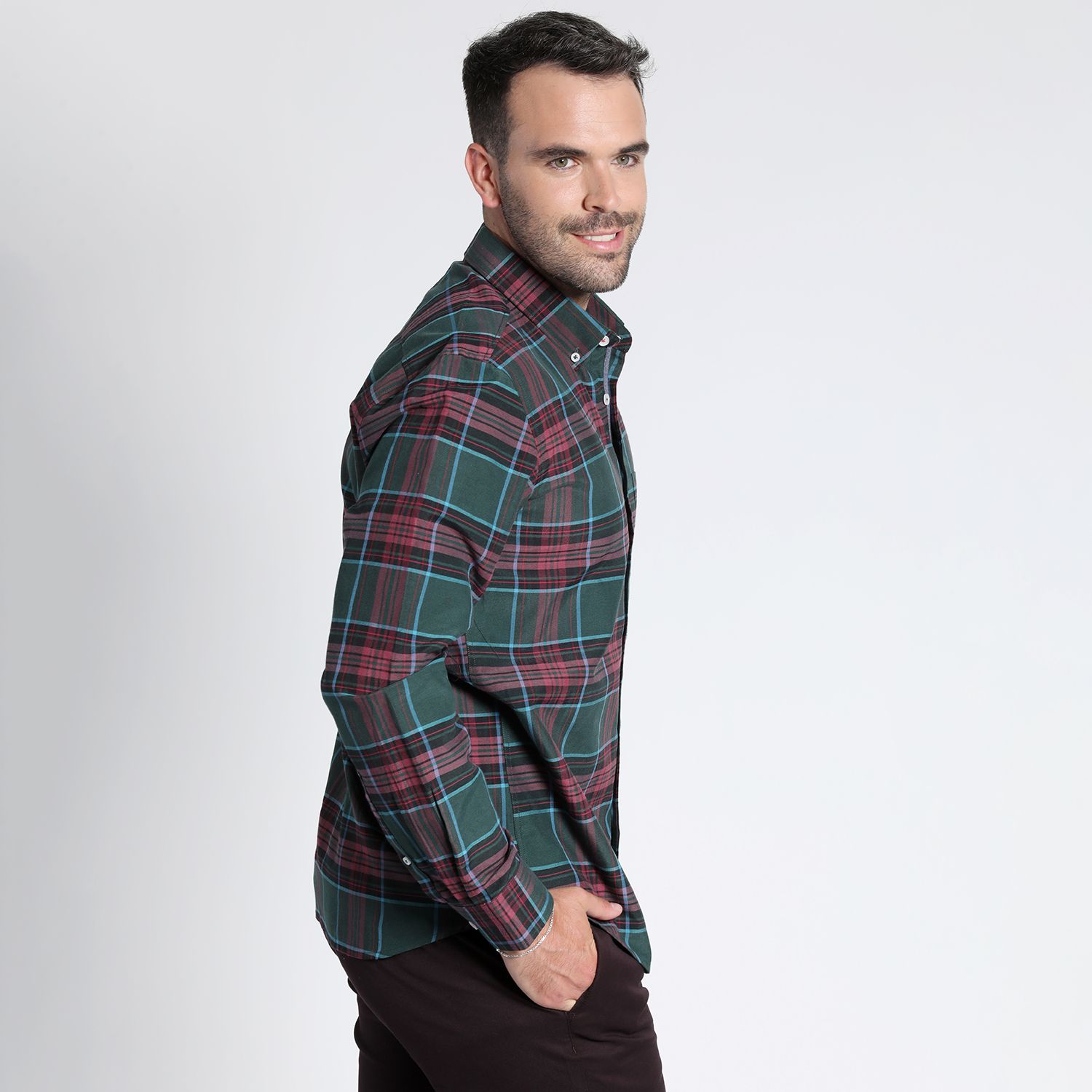 Camisa Oxford Fantasia