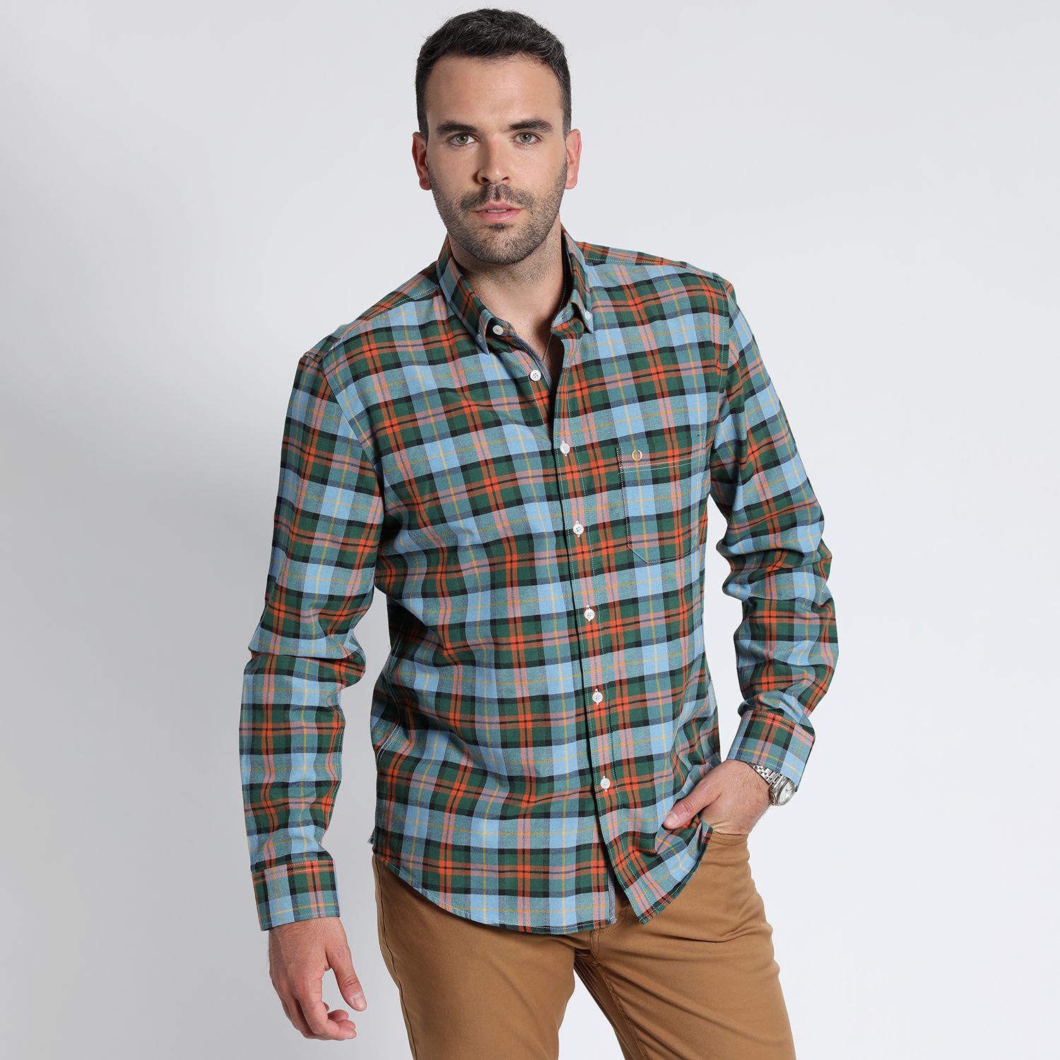 Camisa Oxford Fantasia