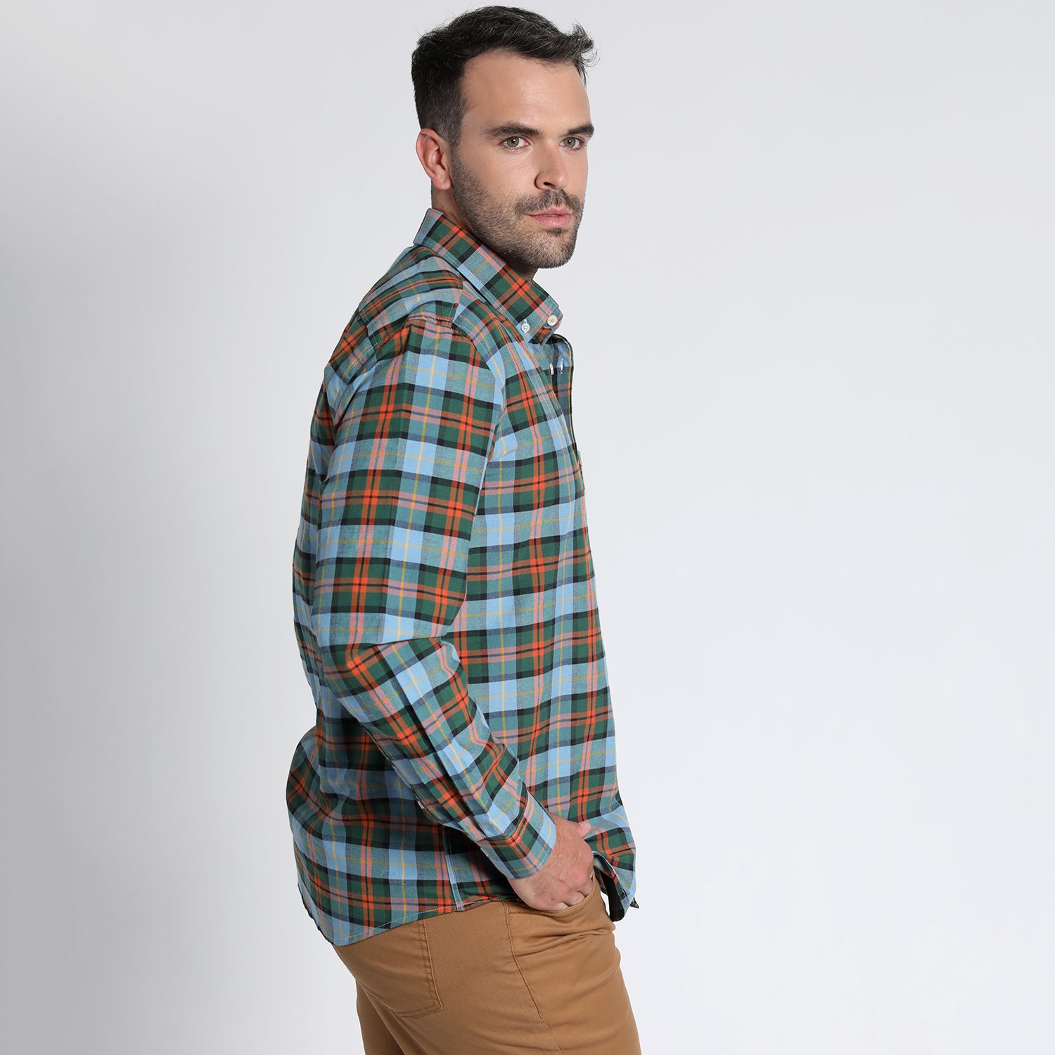 Camisa Oxford Fantasia