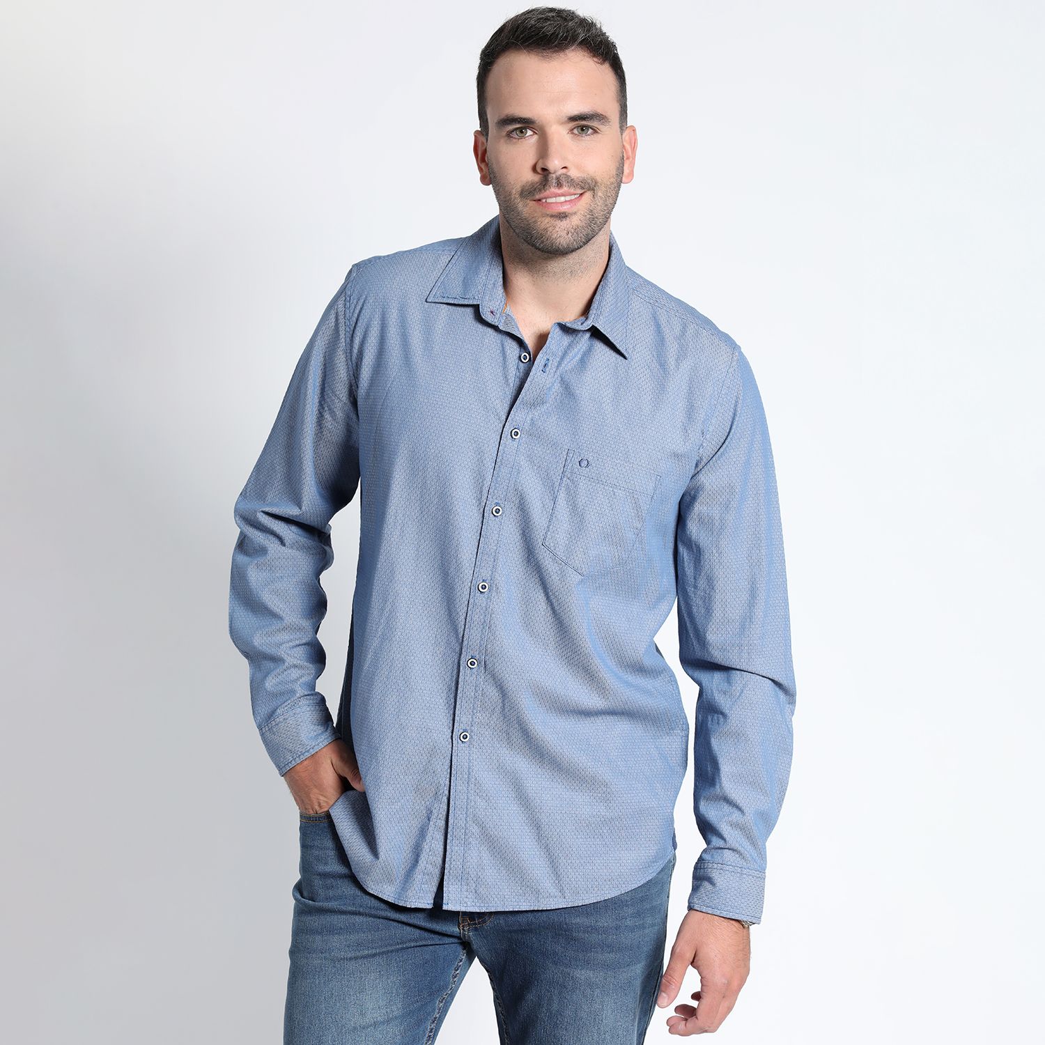 Camisa Jacquard Sport