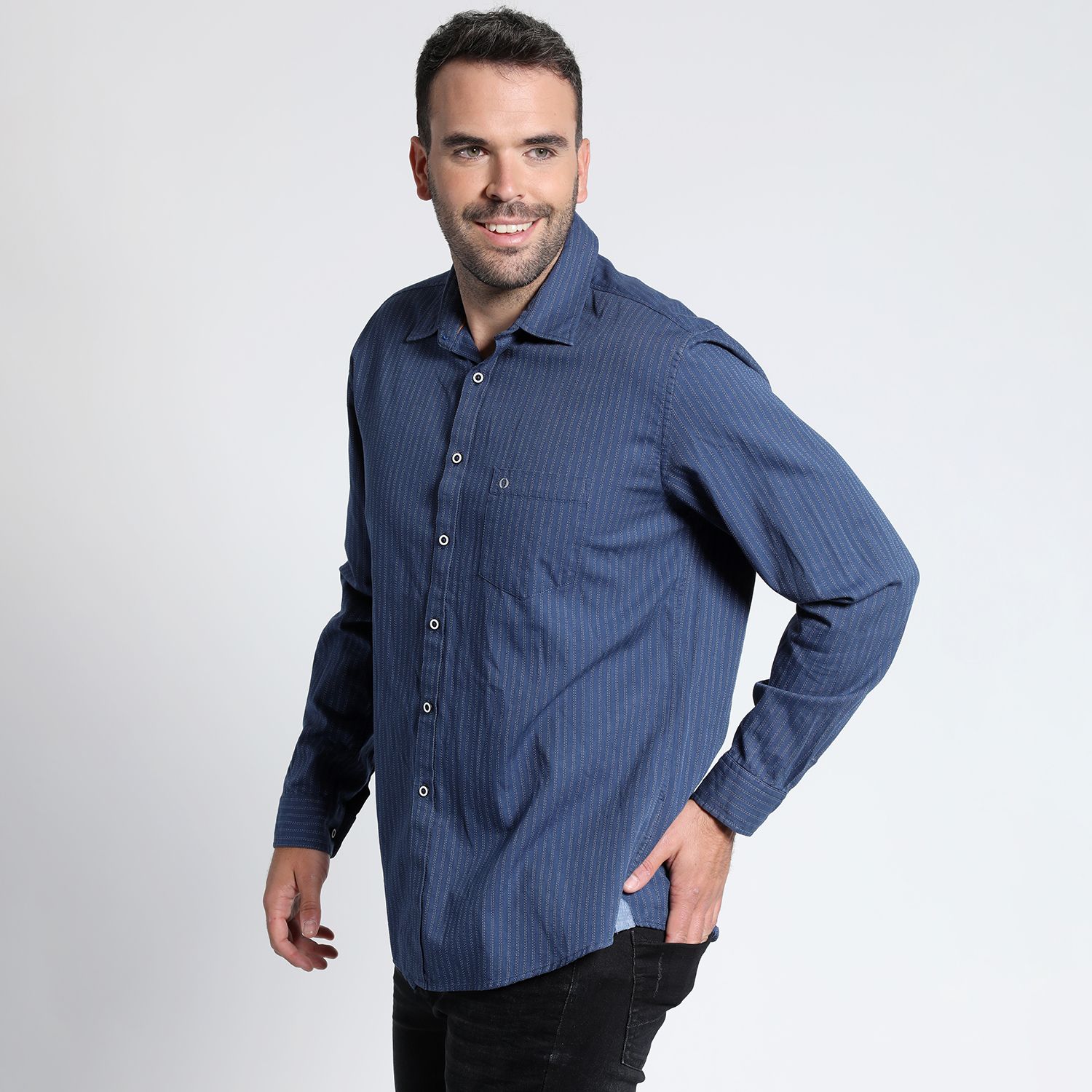 Camisa Jacquard Sport