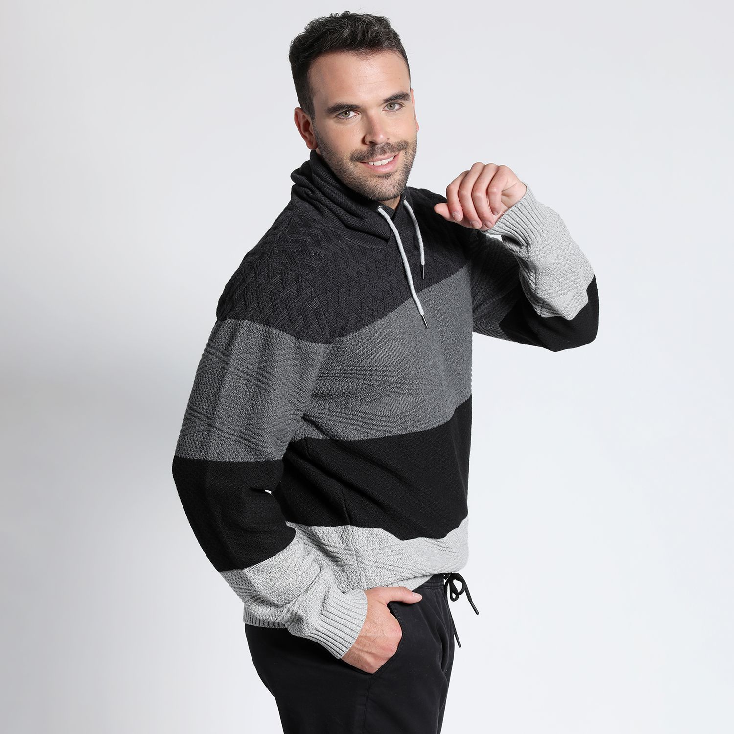 Sweater Bloques De Color