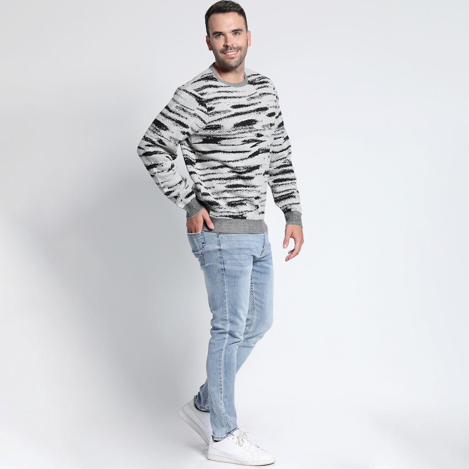 Sweater Jacquard